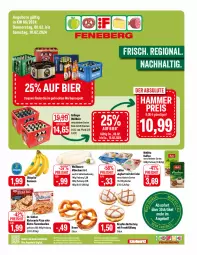 Gazetka promocyjna Feneberg - Prospekte - Gazetka - ważna od 10.02 do 10.02.2024 - strona 1 - produkty: angebot, angebote, banane, bananen, Becher, bier, butter, chiquita, coupon, coupons, Dr. Oetker, eis, elle, erdinger, flammkuchen, flasche, frucht, joghur, joghurt, joghurt mit der ecke, kaffee, kuchen, lamm, Laufen, melitta, mit frucht, Müller, pizza, reis, ristorante, ristorante pizza, Ti, Weißwurst, wurst, ZTE
