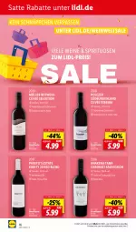 Gazetka promocyjna Lidl - Beste Weine für jeden Anlass - Gazetka - ważna od 31.08 do 31.08.2022 - strona 16 - produkty: cabernet, cabernet sauvignon, cuvée, eis, flasche, fleisch, gutschein, Käse, monte, Müller, ndk, pasta, pizza, reis, rind, rotwein, rum, sauvignon, schnäppchen, spirituosen, steak, Ti, wein, weine