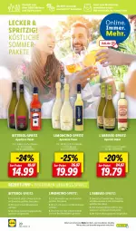 Gazetka promocyjna Lidl - Beste Weine für jeden Anlass - Gazetka - ważna od 31.08 do 31.08.2022 - strona 20 - produkty: Alwa, aperitif, basilikum, cin, drink, ecco, eis, eiswürfel, elle, flasche, garnier, gutschein, limo, mineralwasser, minze, ndk, orange, orangen, prosecco, rezept, rezept-tipp, spirituosen, Ti, versandkostenfrei, wasser, wein, weine, würfel, zitrone, zitronen