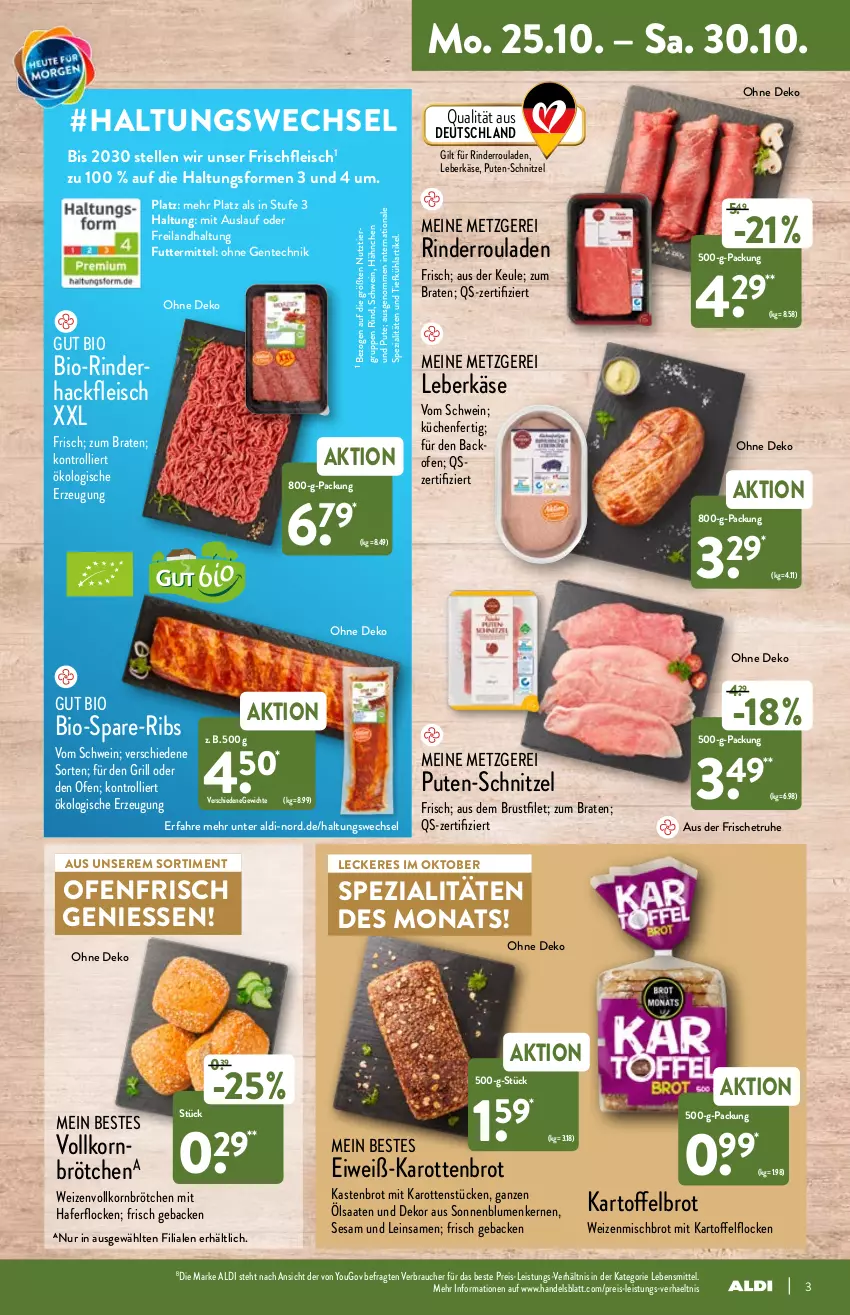 Aktueller Prospekt Aldi Nord - Aldi-Aktuell - von 25.10 bis 30.10.2021 - strona 3