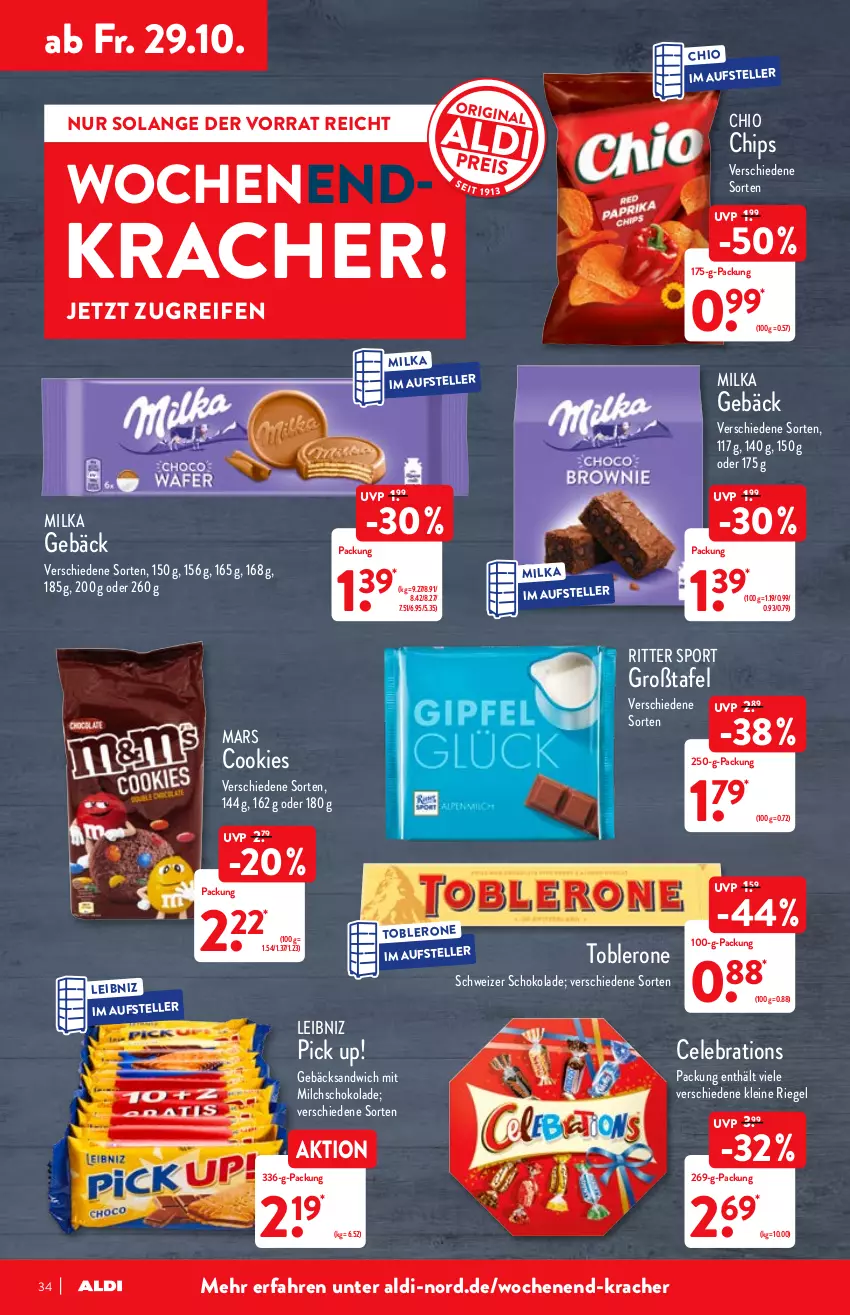 Aktueller Prospekt Aldi Nord - Aldi-Aktuell - von 25.10 bis 30.10.2021 - strona 34