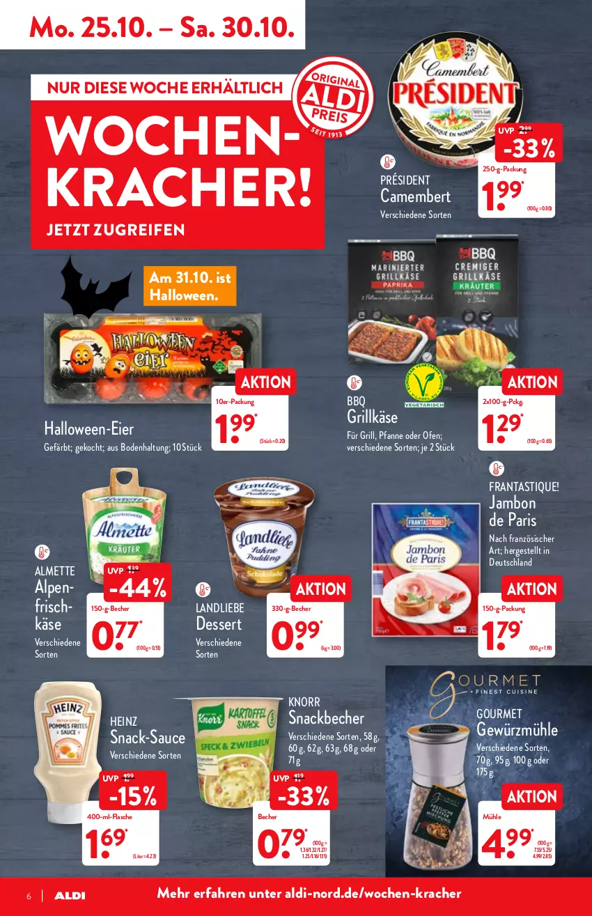 Aktueller Prospekt Aldi Nord - Aldi-Aktuell - von 25.10 bis 30.10.2021 - strona 6