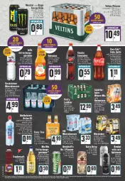 Gazetka promocyjna Edeka - Angebote der Woche - Gazetka - ważna od 28.05 do 28.05.2022 - strona 18 - produkty: Alwa, Astra, auer, bier, cola, deutschlandcard, drink, eis, energy drink, ente, erde, flasche, limo, limonade, limonaden, mineralwasser, Mio Mio, monster, pils, pilsener, reis, steiner, tee, Ti, urtyp, valensina, veltins, veltins pilsener, warsteiner, wasser