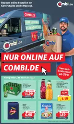 Gazetka promocyjna Combi - Prospekte - Gazetka - ważna od 19.11 do 19.11.2023 - strona 1 - produkty: aust, barilla, elle, flasche, granini, heineken, Käse, limo, milch, ndk, pasta, saft, salakis, Ti