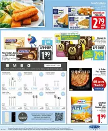 Gazetka promocyjna Edeka - Prospekte - Gazetka - ważna od 11.04 do 11.04.2026 - strona 12 - produkty: agrarfrost, besteck, beutel, bounty, deka, Dr. Oetker, eis, Eisriegel, fisch, fischstäbchen, frosta, gabel, kuchen, kühlschrank, latte, LG, Löffel, magnum, margherita, mars, messer, nero, oder twix, pizza, reis, riegel, salat, Schrank, snickers, steak, Ti, twix, ZTE
