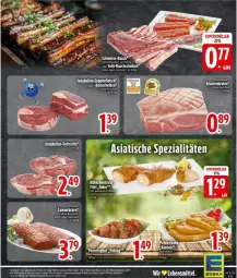 Gazetka promocyjna Edeka - Prospekte - Gazetka - ważna od 11.04 do 11.04.2026 - strona 15 - produkty: Bau, bauchscheiben, grill, lamm, Lammrücken, mit gemüse, natur, schwein, schweine, schweine-bauch, wein, weine, ZTE