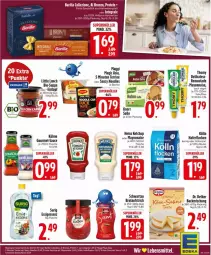 Gazetka promocyjna Edeka - Prospekte - Gazetka - ważna od 11.04 do 11.04.2026 - strona 17 - produkty: aufstrich, backmischung, barilla, Becher, beutel, bio, Blüte, brot, brotaufstrich, Dr. Oetker, eis, essig, flasche, gourmet-sauce, hafer, haferflocken, heinz, ketchup, kölln, Kühne, lebensmittel, maggi, mayonnaise, reis, remoulade, sauce, Schwartau, suppe, terrine, thomy, Yo, ZTE