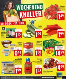 Gazetka promocyjna Edeka - Prospekte - Gazetka - ważna od 11.04 do 11.04.2026 - strona 25 - produkty: Becher, beere, beeren, beutel, erdbeere, erdbeeren, händlmaier, Hausmacher, landliebe, mac, Mutti, senf, Ti, tisch, tomate, tomaten, Weißwurst, wurst, zucchini