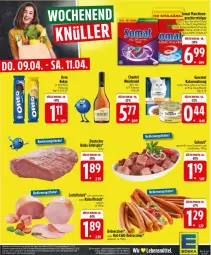 Gazetka promocyjna Edeka - Prospekte - Gazetka - ważna od 11.04 do 11.04.2026 - strona 26 - produkty: beutel, Cap, chili, debrecziner, eis, flasche, fleisch, geschirr, gulasch, jungbullen, Kaiser, katzennahrung, keks, kekse, lachs, oreo, reiniger, schwein, somat, tafelspitz, Ti, wein, weinbrand