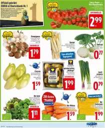 Gazetka promocyjna Edeka - Prospekte - Gazetka - ważna od 11.04 do 11.04.2026 - strona 4 - produkty: beutel, bio, blattspinat, braun, champignon, champignons, cola, deka, elle, ente, gin, kohlrabi, mais, rucola, salat, spargel, spinat, zucker, zuckermais, zwiebel, zwiebeln