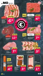 Gazetka promocyjna Netto - Woche 8 - Gazetka - ważna od 25.02 do 25.02.2023 - strona 2 - produkty: auer, Bau, Bauer, dell, eis, elle, feinkost, fleisch, Fleischerei, fleischwurst, frikadellen, hackfleisch, hühner, Kalbsleber, kasseler, kochschinken, minutensteaks, pute, putenbrust, ring, Rostocker, Schere, schinken, schwein, schweine, Schweinehackfleisch, steak, steaks, suppe, suppen, Ti, wein, weine, wurst, zimbo