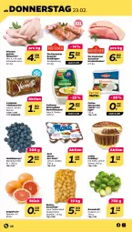 Gazetka promocyjna Netto - Woche 8 - Gazetka - ważna od 25.02 do 25.02.2023 - strona 20 - produkty: beere, beeren, braten, eis, grapefruit, heidelbeere, heidelbeeren, henkel, kartoffel, kartoffeln, kartoffelsalat, kasseler, krustenbraten, langnese, monte, mozzarella, Müller, pudding, rel, rosen, Rosenkohl, Rostocker, salat, schenkel, schwein, schweine, Soße, speisekartoffeln, spreewälder, Ti, viennetta, wein, weine, zott, Zott Monte