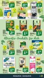 Gazetka promocyjna Netto - Woche 8 - Gazetka - ważna od 25.02 do 25.02.2023 - strona 3 - produkty: aufschnitt, bacon, bio, brot, drink, eis, feinkost, fleisch, Fleischalternative, garden gourmet, hafer, knäckebrot, meggle, milch, nuss, rügenwalder, salami, salat, Schal, sim, spreewälder, Streichzart, Ti, Vegane Fleisch, Vegeta, vollmilch, wasa