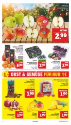 Gazetka promocyjna Marktkauf - Prospekt - Gazetka - ważna od 19.10 do 19.10.2024 - strona 6 - produkty: ananas, apfel, beere, beeren, bree, Datteln, deka, eis, ente, grana, granatapfel, heidelbeere, heidelbeeren, mandarine, mandarinen, mango, mangos, nuss, pflaume, pflaumen, Rana, reis, tafeläpfel, Ti, tomate, tomaten