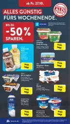 Gazetka promocyjna AldiSud - IN ZWEI WOCHEN - Gazetka - ważna od 28.10 do 28.10.2023 - strona 20 - produkty: alle artikel ohne dekoration, arla, Becher, beere, butter, curry, dekoration, eis, erdnüsse, flasche, frischkäse, frucht, Fruchtquark, fuzetea, gin, himbeer, himbeere, joghur, joghurt, Kærgården, Käse, kerrygold, LG, mac, mango, milch, monte, Müller, müllermilch, mundspülung, nestlé, quark, reis, schlagrahm, Schmuck, schoko, shake, smarties, spülung, Ti, weihenstephan, zott, Zott Monte, ZTE