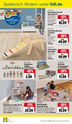 Gazetka promocyjna Lidl - Aktuelle Onlineshop-Highlights - Gazetka - ważna od 31.10 do 31.10.2022 - strona 12 - produkty: aust, Bau, buch, eis, Eisenbahn, elle, ente, Garten, Holz, LG, Musikinstrument, ndk, Puppe, Ria, rum, rwe, Schaukel, Spiele, Ti