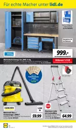 Gazetka promocyjna Lidl - Aktuelle Onlineshop-Highlights - Gazetka - ważna od 31.10 do 31.10.2022 - strona 22 - produkty: Bank, Bau, beutel, Garten, Holz, Kärcher, latte, LG, mac, ndk, papier, rückwand, schlauch, Schrank, Ti, Trockensauger, Wandschrank, weck, ZTE