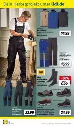 Gazetka promocyjna Lidl - Aktuelle Onlineshop-Highlights - Gazetka - ważna od 31.10 do 31.10.2022 - strona 24 - produkty: Arbeitssocken, hose, Latzhose, ndk, Parkside, schuhe, socken, Ti, Weste