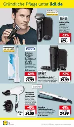 Gazetka promocyjna Lidl - Aktuelle Onlineshop-Highlights - Gazetka - ważna od 31.10 do 31.10.2022 - strona 30 - produkty: akku, bürste, eis, elektrische zahnbürste, elle, fleisch, haarglätter, haartrockner, ndk, reis, Ti, timer, Trockner, wasser, zahnbürste
