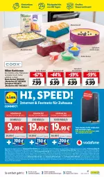 Gazetka promocyjna Lidl - Aktuelle Onlineshop-Highlights - Gazetka - ważna od 31.10 do 31.10.2022 - strona 41 - produkty: Astra, auer, Backform, Bad, Bau, braun, decke, eis, erde, gsw, gutschein, Kinder, korb, LG, Mode, ring, Router, spee, Springform, telefon, Ti, usb, vodafone