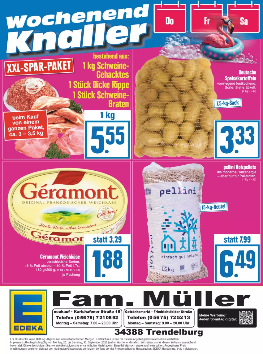 Aktueller Prospekt Edeka - Angebote der Woche - von 25.09 bis 30.09.2023 - strona 20 - produkty: angebot, angebote, beutel, deka, eis, getränk, getränke, ndk, reis, ring, sac, tee, telefon, Ti, uhr, ZTE