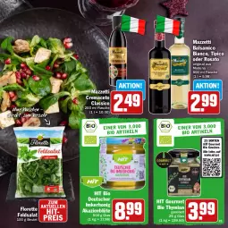 Gazetka promocyjna Hit - Prospekte - Gazetka - ważna od 31.12 do 31.12.2022 - strona 21 - produkty: aceto, balsam, balsamico, balsamico bianco, beutel, bio, Blüte, classico, eis, elle, feldsalat, flasche, florette, gewürz, gin, honig, mac, Mode, reis, rosato, salat, Ti, Tipi