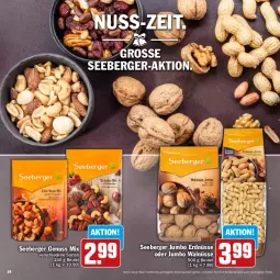 Gazetka promocyjna Hit - Prospekte - Gazetka - ważna od 31.12 do 31.12.2022 - strona 24 - produkty: aktionspreis, Berger, beutel, eis, erdnüsse, jumbo, nuss, reis, seeberger, Ti