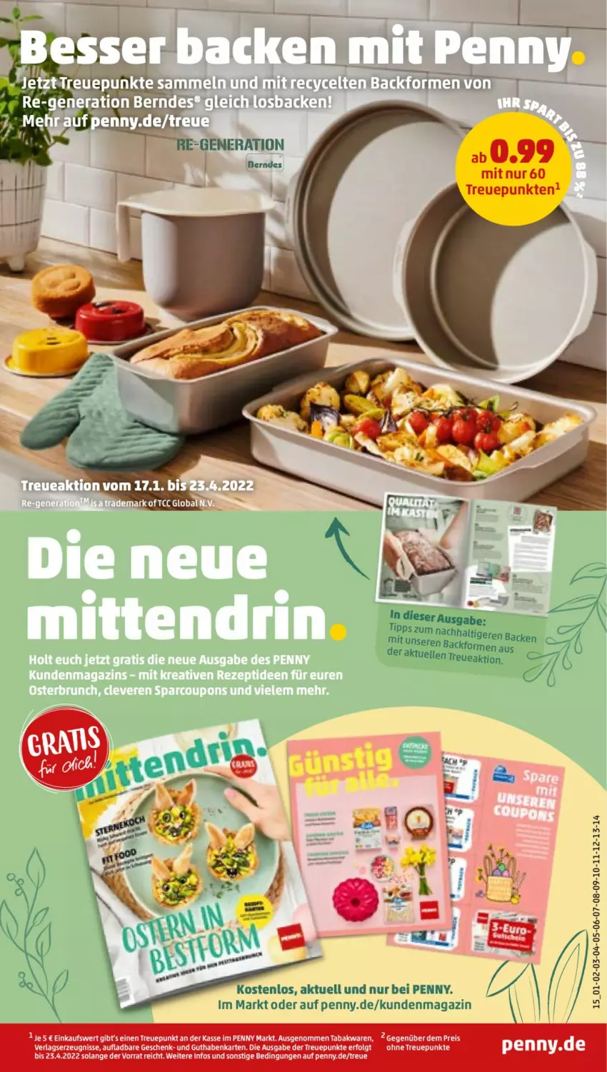 Aktueller Prospekt Penny - Prospekte - von 21.03 bis 26.03.2022 - strona 15 - produkty: Backform, elle, guthabenkarte, LG, magazin, tee, Ti