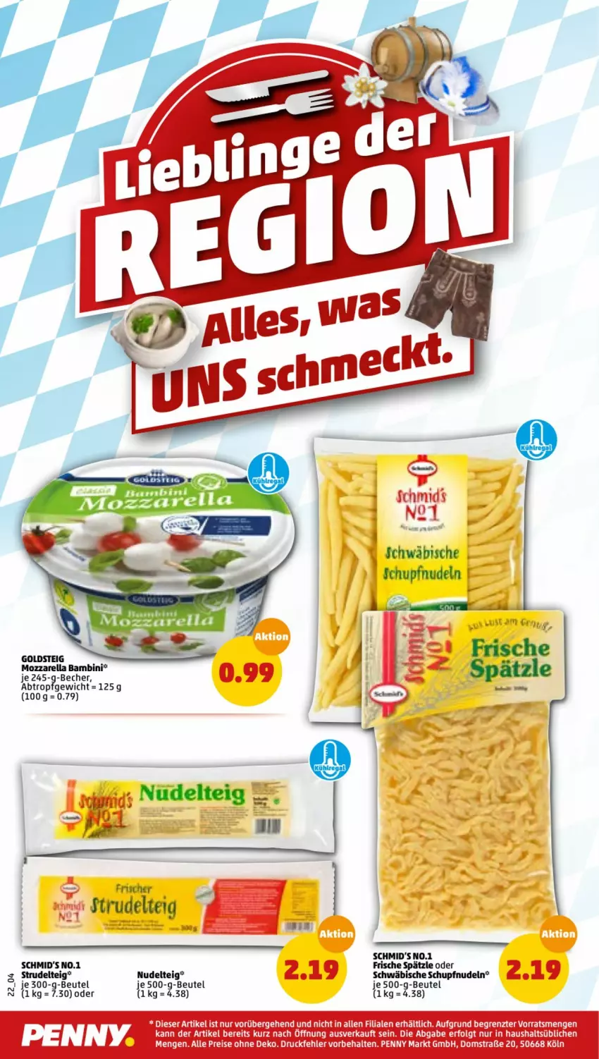 Aktueller Prospekt Penny - Prospekte - von 21.03 bis 26.03.2022 - strona 22 - produkty: Becher, beutel, eis, LG, nudel, nudeln, reis, Strudel, Ti, ZTE