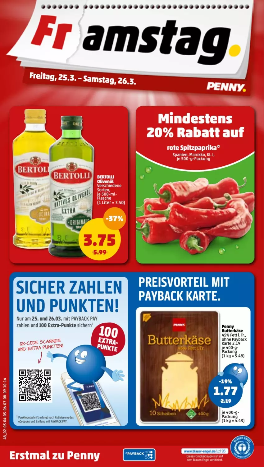 Aktueller Prospekt Penny - Prospekte - von 21.03 bis 26.03.2022 - strona 48 - produkty: butter, butterkäse, coupon, coupons, eis, Käse, LG, payback, preisvorteil, reis, tee, Ti