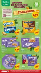 Gazetka promocyjna Penny - Prospekte - Gazetka - ważna od 26.03 do 26.03.2022 - strona 14 - produkty: auer, Bau, Bauer, eis, kakao, LG, milka, oreo, reis, Schütze, Ti, toblerone, ZTE