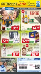 Gazetka promocyjna Getraenkeland - Gazetka - ważna od 29.04 do 29.04.2023 - strona 1 - produkty: Alwa, bestpreis, bier, butter, caramel, coupon, coupons, eis, elle, flasche, getränk, getränke, gin, karamell, kellerbier, LG, liqueur, mac, Paula, paulaner, payback, pils, reis, scotch, smirnoff, Spezi, Ti, vodka, wasser