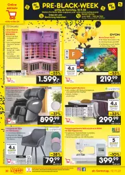 Gazetka promocyjna Netto Marken-Discount - Filial-Angebote - Gazetka - ważna od 19.11 do 19.11.2022 - strona 30 - produkty: angebot, angebote, Bau, beleuchtung, bett, black week, boxspringbett, computer, deo, eis, elle, fernbedienung, Holz, lack, loungesessel, montana, Nähmaschine, ndk, netflix, pute, reis, Ria, ring, rum, sessel, Spektrum, spitzenqualität, telefon, Ti, tuner, uhr