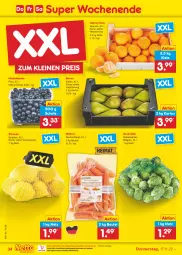 Gazetka promocyjna Netto Marken-Discount - Filial-Angebote - Gazetka - ważna od 19.11 do 19.11.2022 - strona 34 - produkty: beere, beeren, bestpreis, beutel, Birnen, clementinen, eis, heidelbeere, heidelbeeren, leine, LG, möhren, ndk, reis, rosen, Rosenkohl, Schal, Schale, Ti, zitrone, zitronen