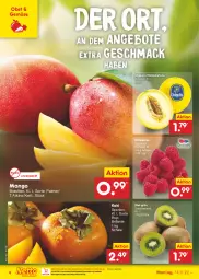 Gazetka promocyjna Netto Marken-Discount - Filial-Angebote - Gazetka - ważna od 19.11 do 19.11.2022 - strona 4 - produkty: angebot, angebote, asti, beere, beeren, bestpreis, chiquita, eis, himbeer, himbeere, himbeeren, honig, honigmelone, Kaki, kiwi, mac, mango, melone, ndk, obst, reis, Schal, Schale, Ti