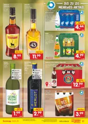 Gazetka promocyjna Netto Marken-Discount - Filial-Angebote - Gazetka - ważna od 14.01 do 14.01.2023 - strona 21 - produkty: Alwa, angebot, apfel, Apfeldirektsaft, apfelsaft, bestpreis, bier, brunnen, chardonnay, direktsaft, eis, elle, flasche, glasflasche, grand sud, grüner veltliner, Hefe, Käse, kellerbier, kirsch, köstritzer, licor, licor 43, likör, merl, merlot, mineralwasser, natur, osborne, Paula, paulaner, reis, rel, rotwein, rwe, saft, säfte, schnitzel, tafelspitz, Ti, veterano, wasser, wein, Weißwein, wiener, ZTE