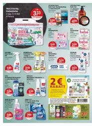 Gazetka promocyjna Vmarkt - V-Markt - Gazetka - ważna od 13.04 do 13.04.2022 - strona 14 - produkty: Air Wick, airwick, Bad, Bebe, blume, blumen, calgon, coupon, coupons, creme, dalli, eis, erde, essig, feuchtigkeitspflege, flasche, fleckentferner, gesichtspflege, gin, heitmann, je 50-ml-tiegel, je 500-ml-flasche, kraft, küche, Küchen, küchentücher, lenor, LG, lion, oral-b, orange, oxi action, pflanze, pflanzen, Pflegecreme, Rauch, reiniger, Reinigung, reinigungstücher, shampoo, sprühflasche, Ti, tücher, vanish, vanish oxi action, wäscheparfüm, WICK, Wild, zahncreme