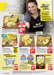 Gazetka promocyjna Edeka - Prospekte - Gazetka - ważna od 20.07 do 20.07.2024 - strona 14 - produkty: angebot, auer, aufstrich, Bau, Bauer, Becher, Bergkäse, bio, brot, butter, butterkäse, coupon, coupons, creme, deka, deutscher schnittkäse, Drautaler, eis, emmentaler, feta, frucht, gervais, gin, gouda, hartkäse, Käse, kühlregal, lebensmittel, mac, milch, natur, nuss, Old Amsterdam, patros, rabatt-coupon, regal, reis, schnittkäse, Spezi, Ti, ZTE