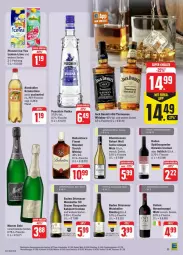 Gazetka promocyjna Edeka - Prospekte - Gazetka - ważna od 20.07 do 20.07.2024 - strona 33 - produkty: almdudler, ananas, auer, Bad, ball, beere, beeren, bett, burgunder, elle, flasche, frucht, grauer burgunder, ice tea, jack daniel, jack daniel's, jennessee, kabinett, kirsch, kräuter, limo, mumm, ortenauer, pet-flasche, pfanne, Pfanner, puschkin vodka, riesling, rotwein, scotch, sekt, spätburgunder, Ti, vodka, wein, whiskey, whisky, ZTE, zucker