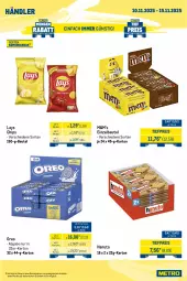 Gazetka promocyjna Metro - Wochen-Angebote Händler - Gazetka - ważna od 15.11 do 15.11.2025 - strona 2 - produkty: beutel, chips, eis, eistee, flasche, getränk, getränke, hanuta, kakao, lays, lipton, milch, monster, Monster Energy, oreo, Palette, Paula, paulaner, reis, Spezi, tee, Ti, tiefpreis