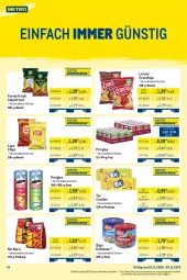 Gazetka promocyjna Metro - Wochen-Angebote Händler - Gazetka - ważna od 15.11 do 15.11.2025 - strona 23 - produkty: beutel, chips, chipsfrisch, cracker, crunchips, duplo, eis, erdnüsse, ferrero, Funny Frisch, hanuta, hipp, Kinder, kinder bueno, kinder country, kitkat, lays, lion, lorenz, lorenz crunchips, mars, Metro, metro gastro, nestlé, pringles, reis, riegel, ring, schoko, snickers, Ti, tiefpreis, tuc, twix, ültje, ültje erdnüsse