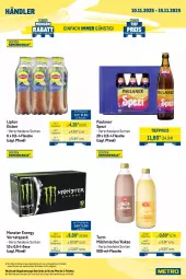 Gazetka promocyjna Metro - Wochen-Angebote Händler - Gazetka - ważna od 15.11 do 15.11.2025 - strona 3 - produkty: beutel, chips, eis, eistee, flasche, getränk, getränke, hanuta, kakao, lays, lipton, milch, monster, Monster Energy, oreo, Palette, Paula, paulaner, reis, Spezi, tee, Ti, tiefpreis