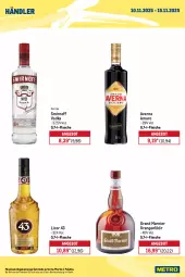 Gazetka promocyjna Metro - Wochen-Angebote Händler - Gazetka - ważna od 15.11 do 15.11.2025 - strona 6 - produkty: alkohol, amaro, angebot, auer, averna, ecco, eis, flasche, freixenet, frucht, fruchtsecco, getränk, getränke, Glühwein, honig, Kinder, kirsch, kirsche, kirschen, licor, licor 43, likör, mango, mangos, Metro, metro gastro, ohne alkohol, orange, orangen, Palette, pfirsich, reis, rotkäppchen, rotwein, Schal, Schale, sekt, smirnoff, Ti, vodka, wein, zitrone, zitronen