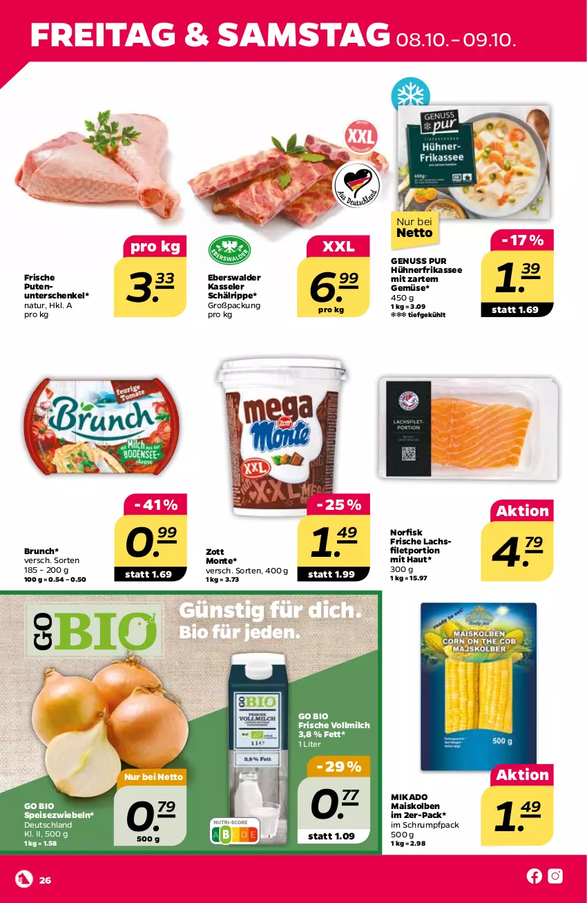 Aktueller Prospekt Netto - Angebote ab Montag - von 04.10 bis 09.10.2021 - strona 26