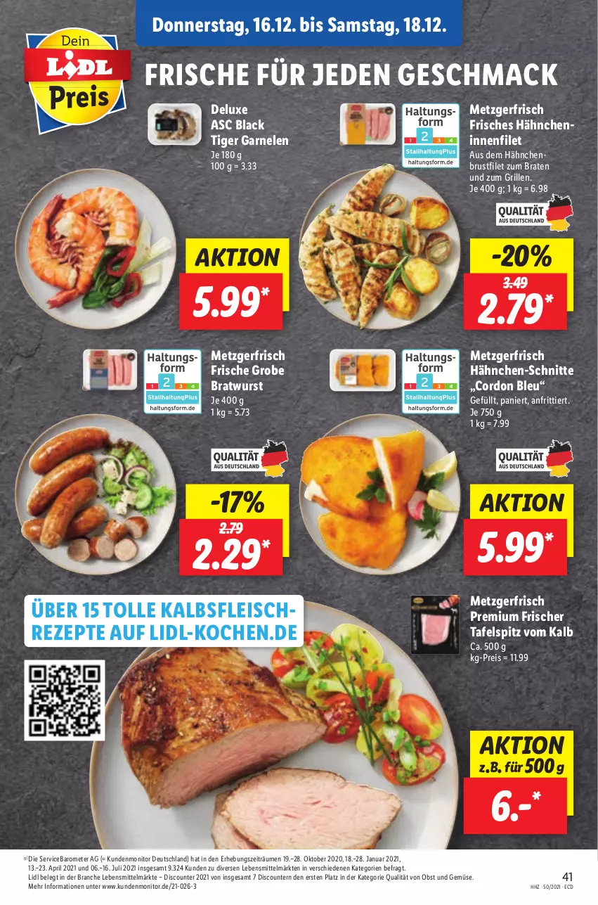 Aktueller Prospekt Lidl - Aktionsprospekt - von 13.12 bis 18.12.2021 - strona 41