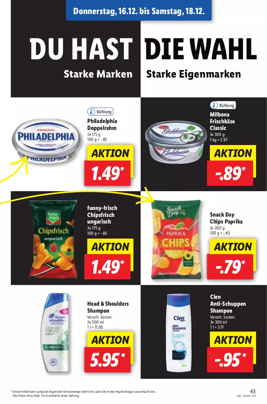 Aktueller Prospekt Lidl - Aktionsprospekt - von 13.12 bis 18.12.2021 - strona 43