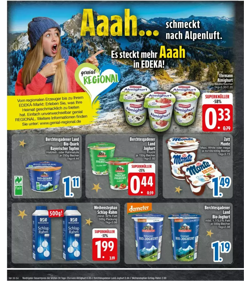 Aktueller Prospekt Edeka - Prospekte - von 09.12 bis 14.12.2024 - strona 6 - produkty: joghur, joghurt, ZTE