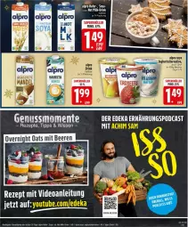 Gazetka promocyjna Edeka - Prospekte - Gazetka - ważna od 14.12 do 14.12.2024 - strona 11 - produkty: alpro, Becher, beere, beeren, deka, drink, eier, eis, ente, hafer, joghur, joghurt, nuss, reis, rel, rezept, rezepte, soya, Ti, ZTE