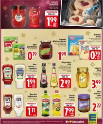 Gazetka promocyjna Edeka - Prospekte - Gazetka - ważna od 14.12 do 14.12.2024 - strona 15 - produkty: aceto, aufstrich, beere, beeren, bertolli, bio, Blüte, brot, brotaufstrich, cranberries, creme, dessert, Dr. Oetker, eier, eis, essig, feinkost, flasche, gin, haselnuss, heinz, hengstenberg, honig, ketchup, knorr, mayonnaise, milka, Mode, nuss, odenwald, olive, oliven, olivenöl, Papa Joe's, pudding, reis, salat, sauce, Schwartau, Wild, Yo, ZTE