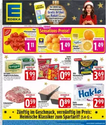 Gazetka promocyjna Edeka - Prospekte - Gazetka - ważna od 14.12 do 14.12.2024 - strona 3 - produkty: Adventskalender, Becher, beutel, butter, chips, clementinen, crunchips, deka, eis, gin, hakle, irische butter, kerrygold, kräuter, kräuterbutter, leberkäs, lorenz, mac, navelina, oder kräuter, orange, orangen, papier, pflaume, pflaumen, reis, Schal, Schale, schwein, schweine, Ti, toilettenpapier, tomate, tomaten, wein, weine